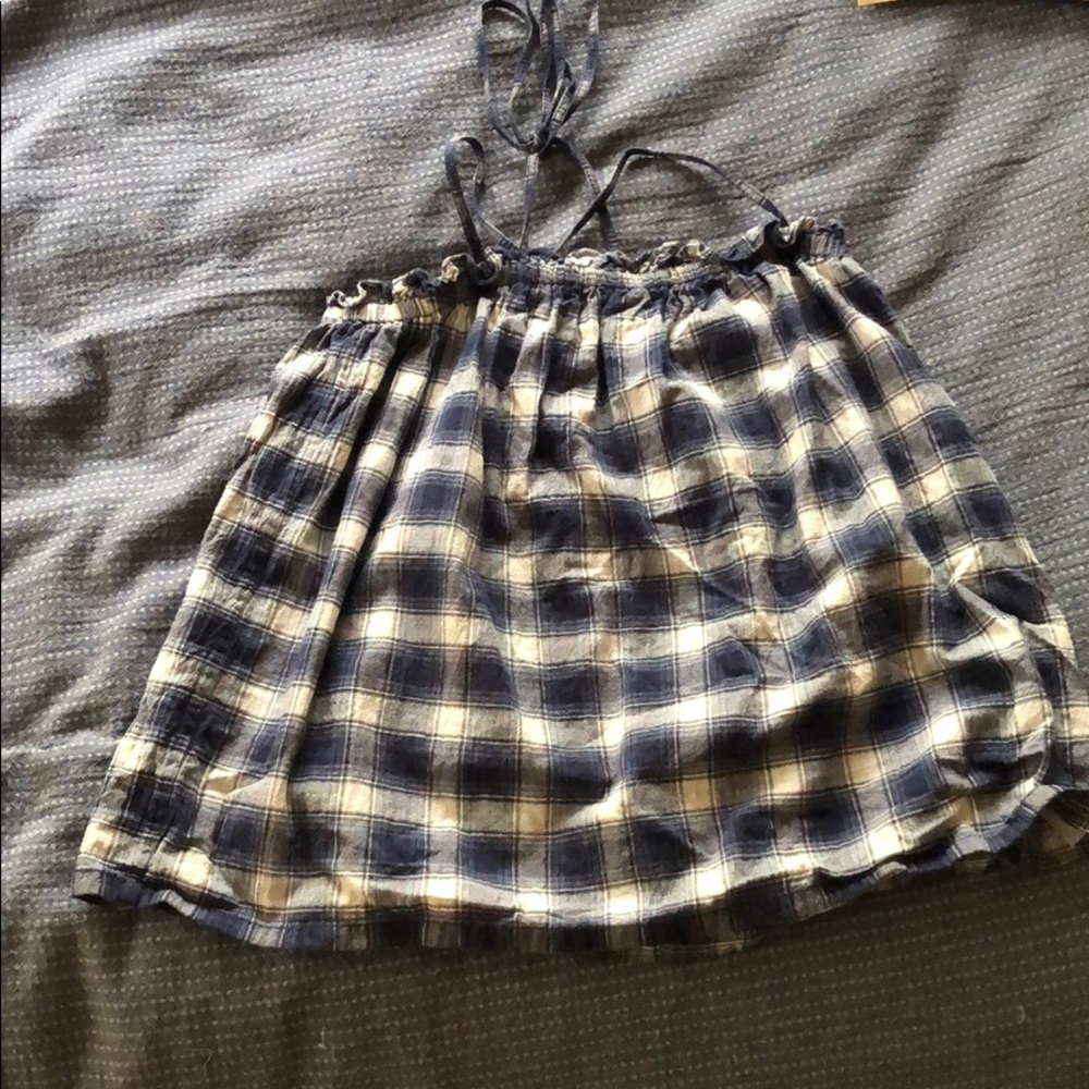 Madewell plaid tank top